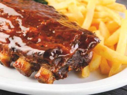 Costelinha suina c/ barbecue