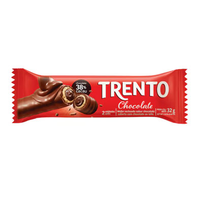 Trento ao leite 32g (a unidade)